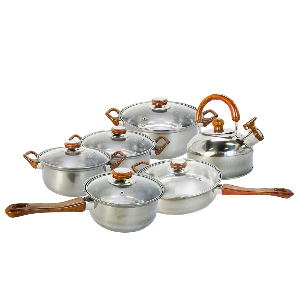 Kemei KM-K334 12-Piece Cookware Set
