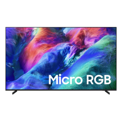 Samsung 65 Inch Micro RGB R85H 4K Samsung Vision AI Smart TV (2026) — 65", Titanium Black