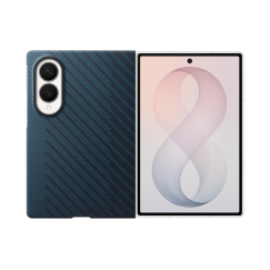 Samsung Carbon Magnet Case for Galaxy Z Fold8 — Blue