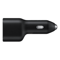 Samsung Car Charger Dual Port (15W + 25W) — Black