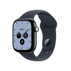Apple Watch Series 12 GPS + Cellular 46mm Night Blue Ceramic Case with Navy Blue Sport Band - M/L